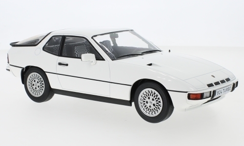 1/18 ポルシェ 白 ホワイト ターボ Porsche 924 Turbo white 1979 1:18 MCG 梱包サイズ80