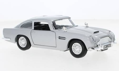 1/24 ゴールドフィンガー アストンマーチン シルバー Aston Martin DB5 silver RHD James Bond 007 Goldfinger 1:24 梱包サイズ80_画像1