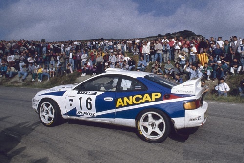 1/43 トヨタ セリカ ラリー カタルーニャ Trofeu Toyota Celica GT Four Ancap WM Rally Catalunya 1995 梱包サイズ60_画像3