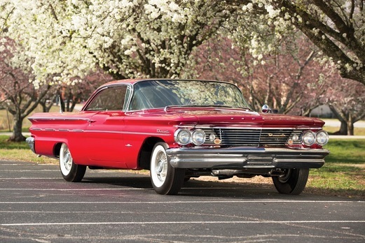1/87 ポンティアック ボンネビル クーペ レッド 赤 Pontiac Bonneville Coupe red 1:87 1959 Oxford 新品 梱包サイズ60_画像2