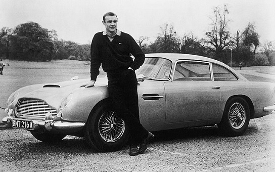 1/24 ゴールドフィンガー アストンマーチン シルバー Aston Martin DB5 silver RHD James Bond 007 Goldfinger 1:24 梱包サイズ80_画像2