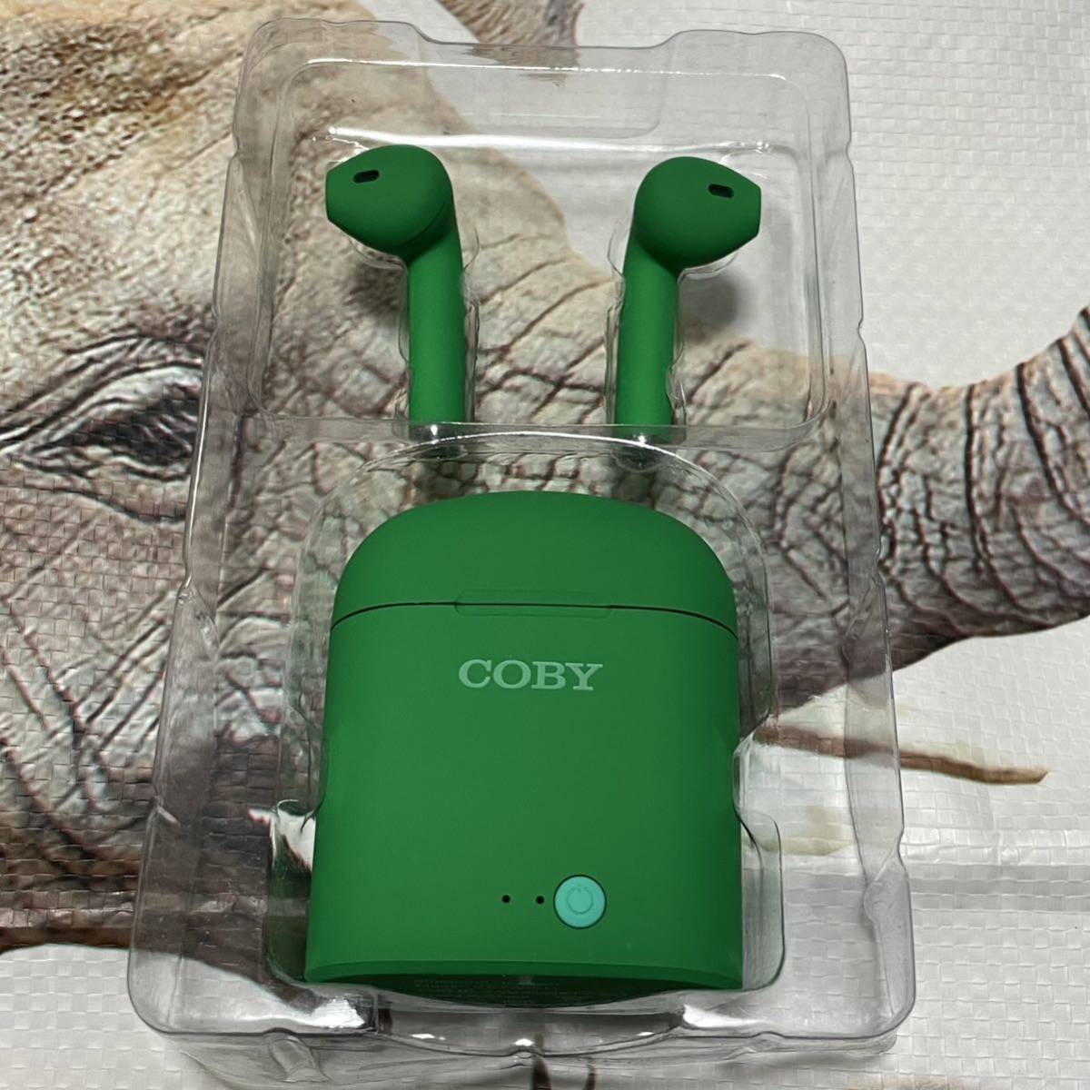 レア Coby cool pods True Wireless Earbuds CETW-511-GRN Bluetooth ワイヤレス コビー The Apartment イヤホン_画像4