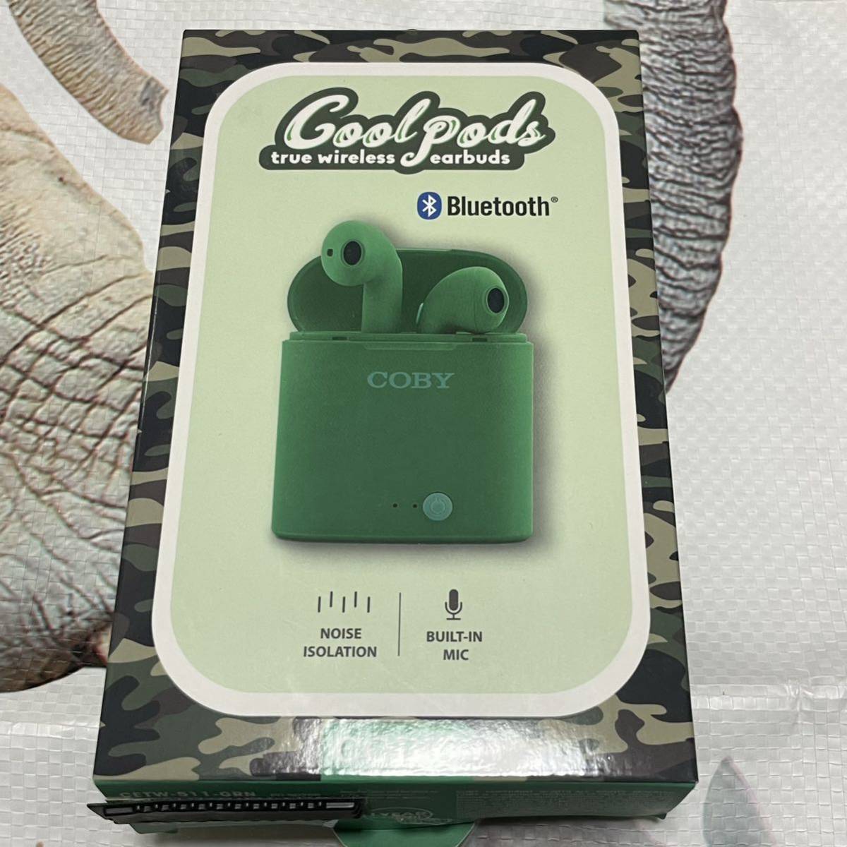 レア Coby cool pods True Wireless Earbuds CETW-511-GRN Bluetooth ワイヤレス コビー The Apartment イヤホン_画像1