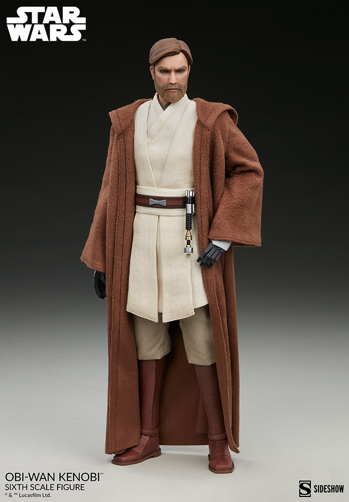 サイドショウ Sideshow #100463 1/6スケールフィギュア スター・ウォーズ Star Wars オビ＝ワン・ケノービ Obi-Wan Kenobiの画像7