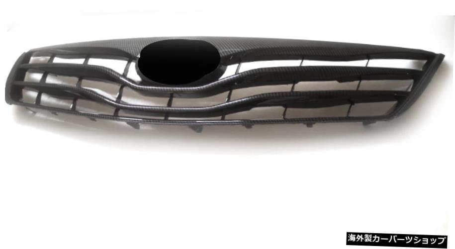 カーボンファイバーテクスチャーフロントバンパーグリルグリルトヨタカムリACV40ASV402009-2011 carbon fiber texture Front Bumper Gril_画像2