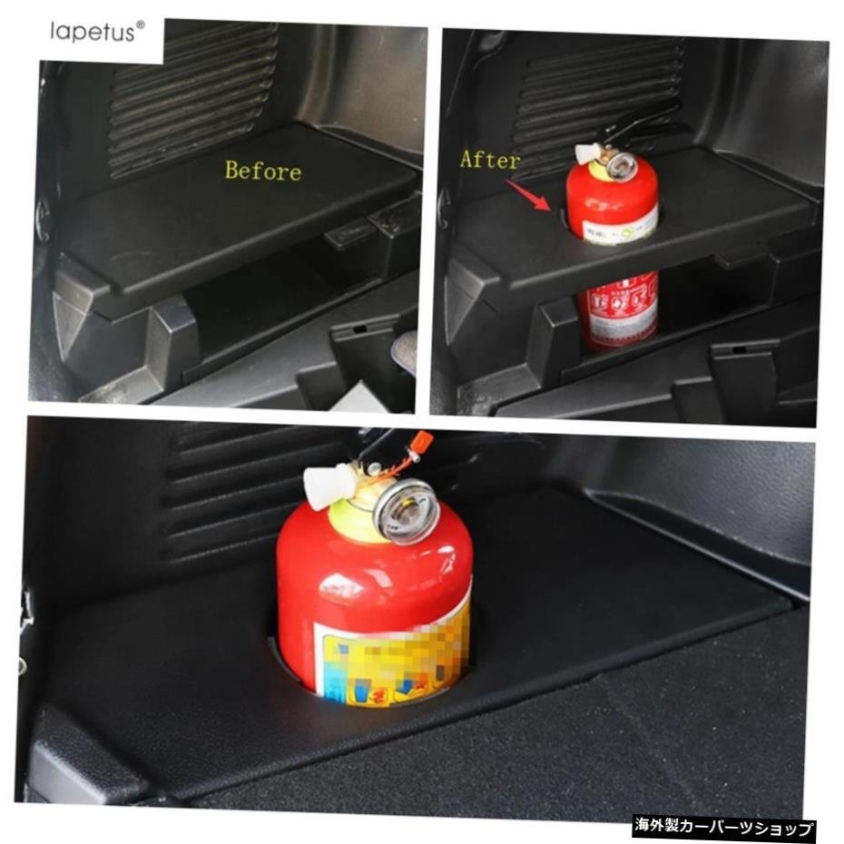 アクセサリーはトヨタRAV4RAV4に適合2014-2018車の消火器カップホルダーケース成形カバーキットトリムプラスチックインテリア Accessories_画像3