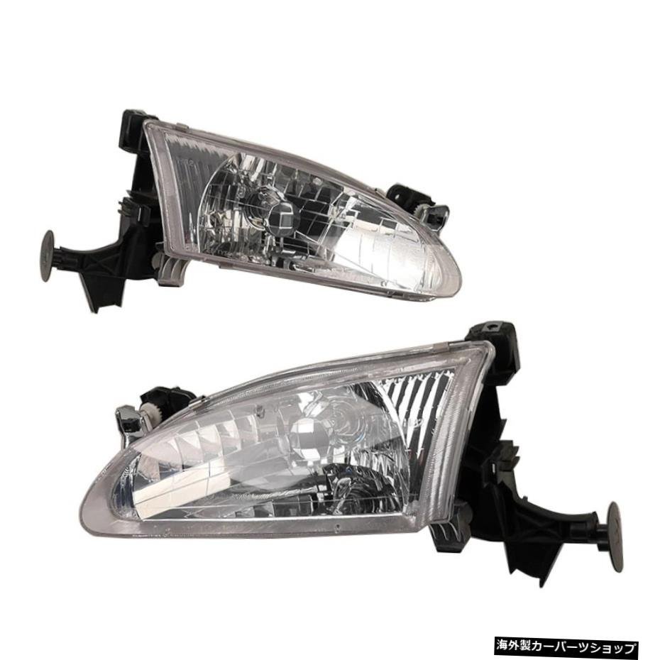 トヨタカローラ用カーヘッドランプ199819992000カーヘッドライトファーライト、バルブなしペア2 Car Headlamp for Toyota COROLLA 1998 1_全国送料無料サービス!!