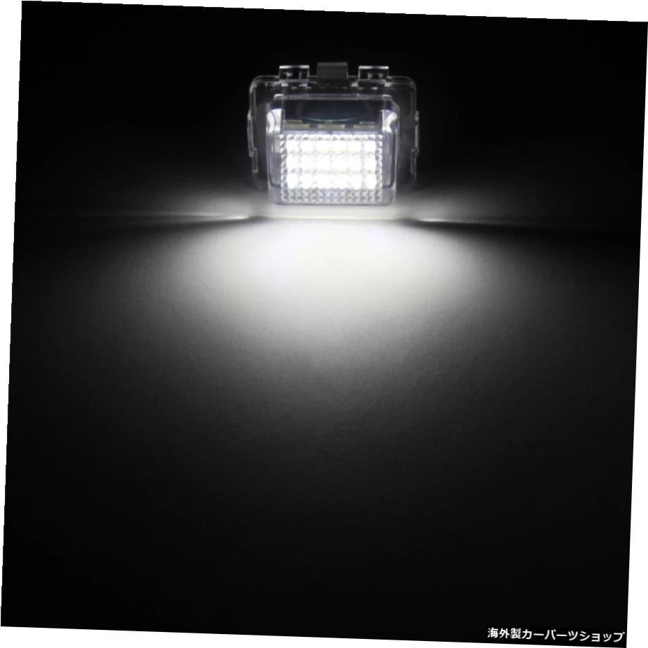 メルセデスベンツCE-CL-SL-SクラスW204W212W207 W221 W216 R231 C216 ANGRONG Car Auto LED License Number Plate Light Lamp For Merced_画像5