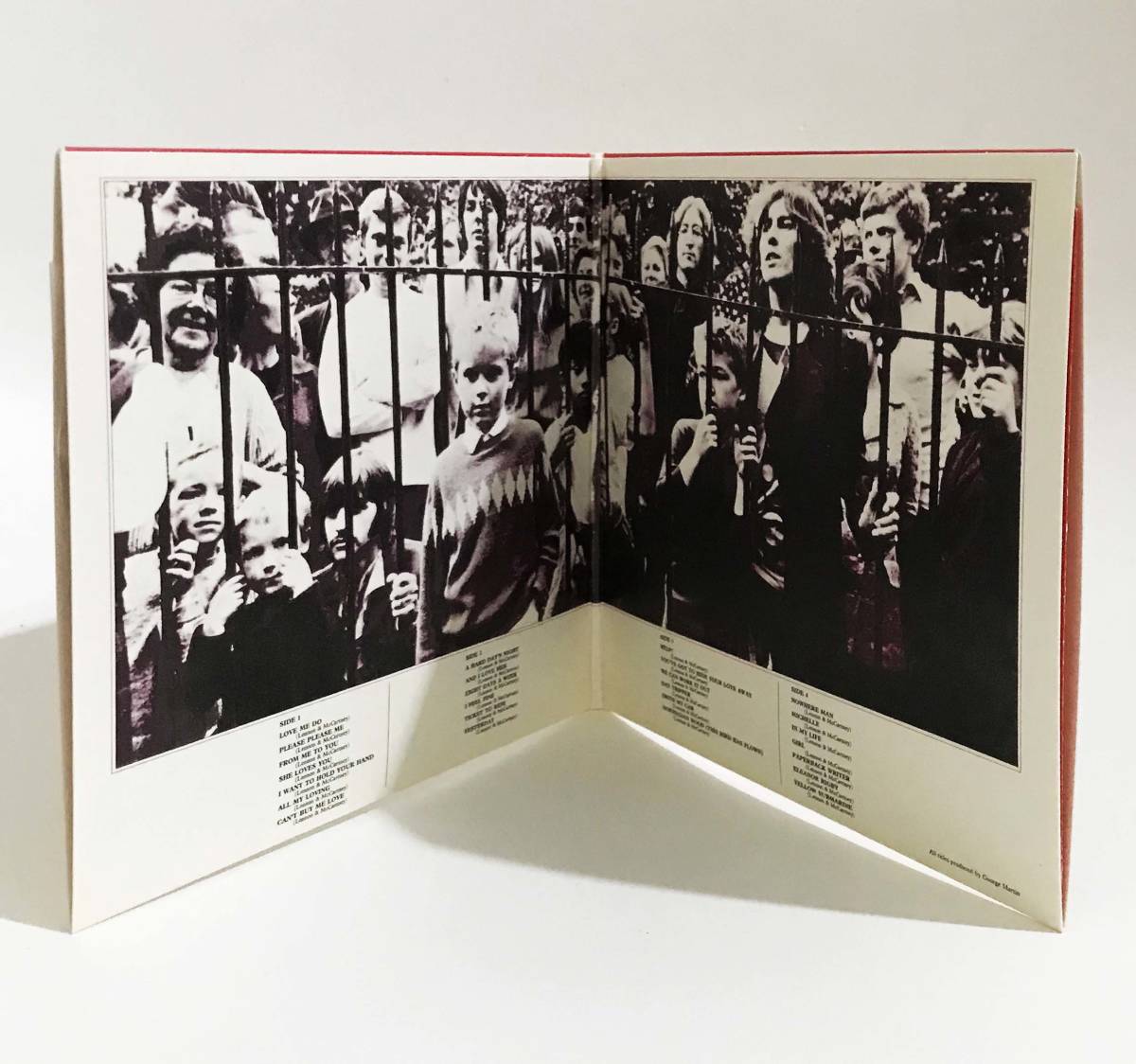 【送料無料！】THE BEATLES ザ・ビートルズ 2014年盤「1962-1966」紙ジャケット仕様CD ステレオ 赤ステッカー_画像6