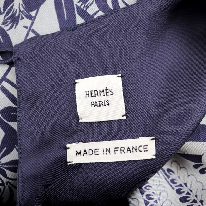 最安値級価格 HERMES シルク チュニックワンピース シルク - www