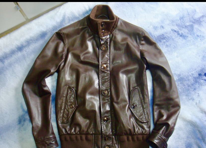 ヤフオク! - バルスター タイプレザージャケット エディフィス レザージ...