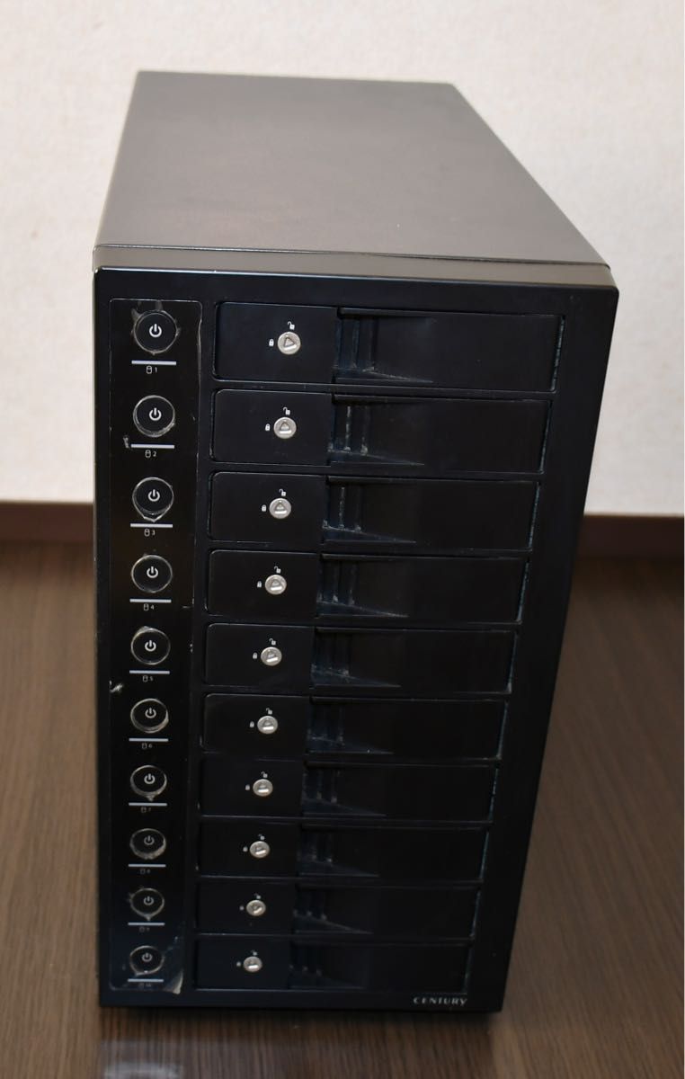 人気HOT センチュリー 裸族のスカイタワー 10Bay SATA6G HMxXL