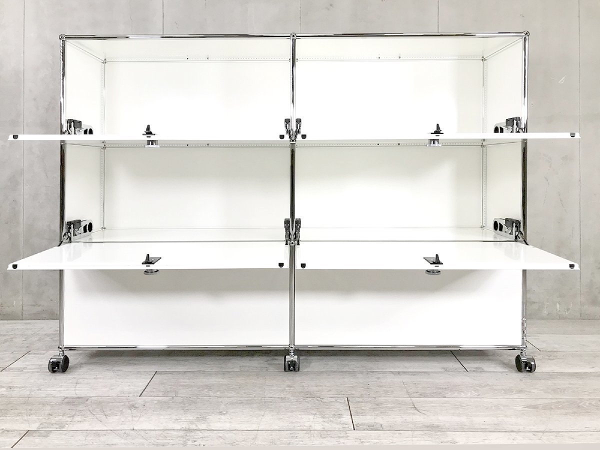 展示品】USM ハラー システム□2列3段 キャビネット/サイド 展示品】USM ハラー システム□2列3段 キャビネット/サイド