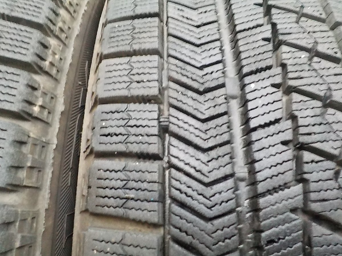 5) 6198g ブリヂストン ブリザック ＶＲＸ 165/70R14 ２本 2019年製_画像3