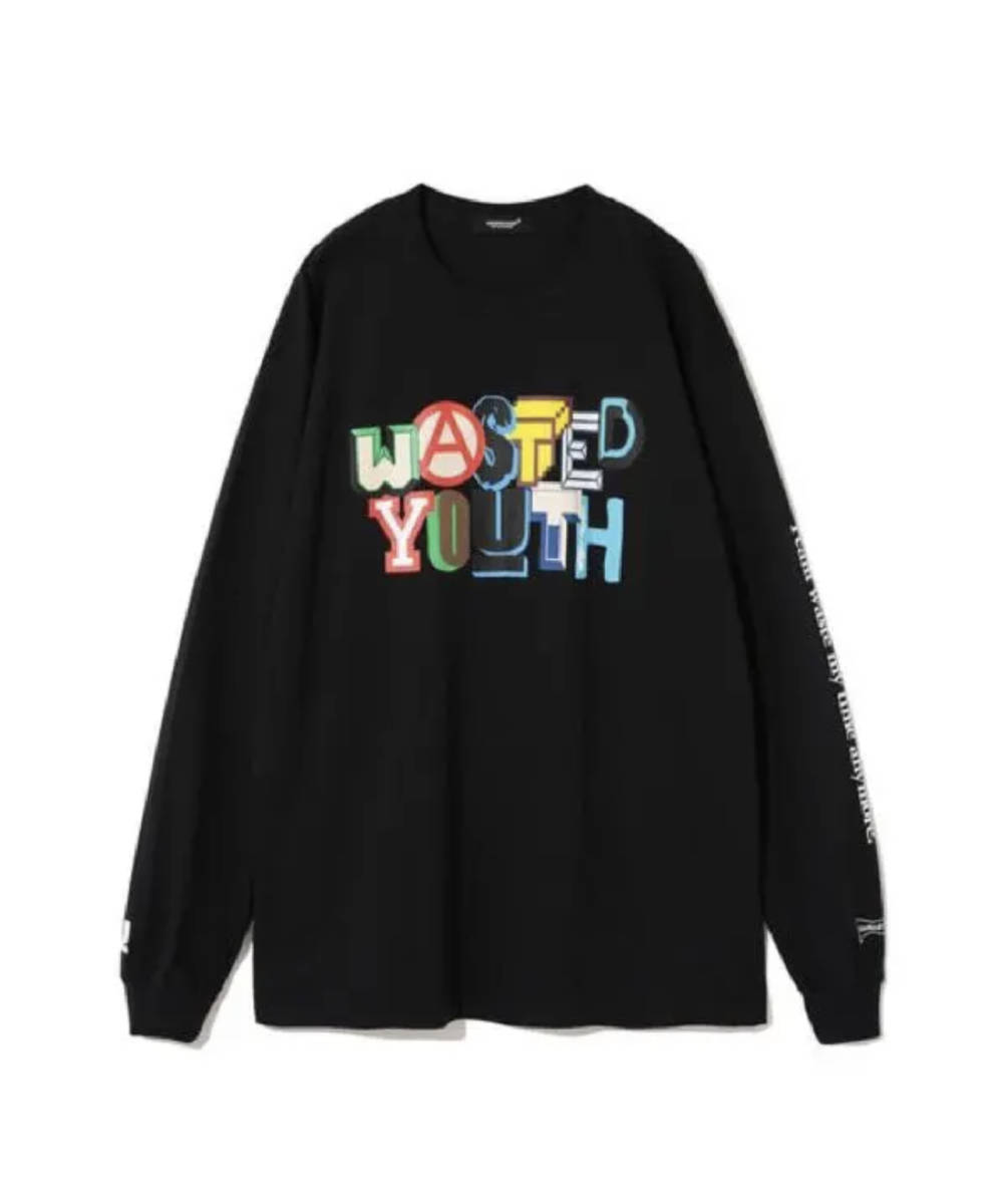 UNDERCOVER × VERDY Wasted Youth L/S Tシャツ BLACK XL＊アンダー