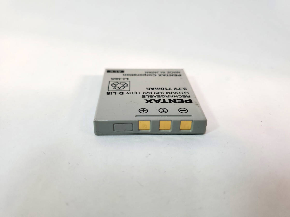 PENTAX Pentax genuine products battery D-LI8 postage 210 jpy 