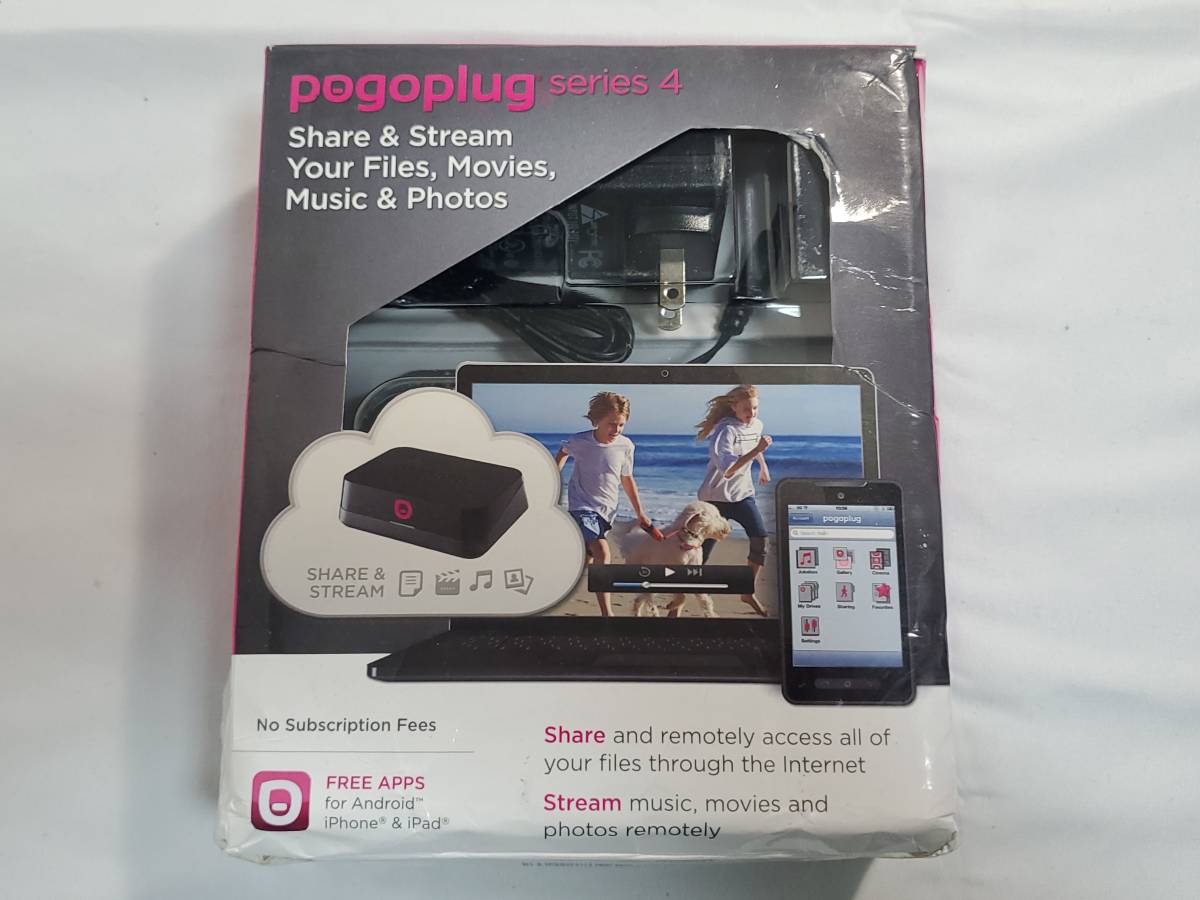 Pogoplug Series4 personal media k loud pogo-v4-a3-1 beautiful goods 