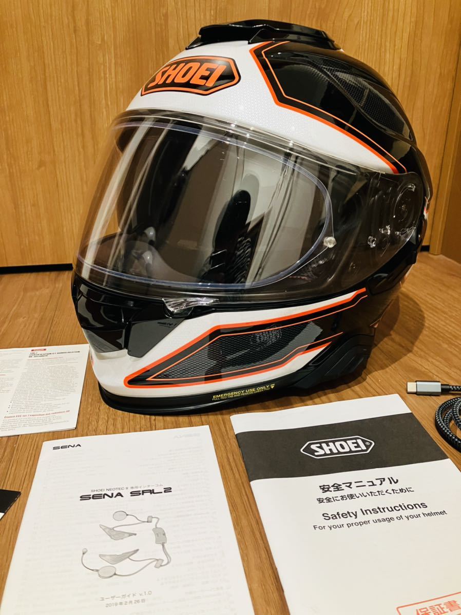 ソルボワ SHOEI GT-Air II REDUX インカム付き（SENAのSRL2