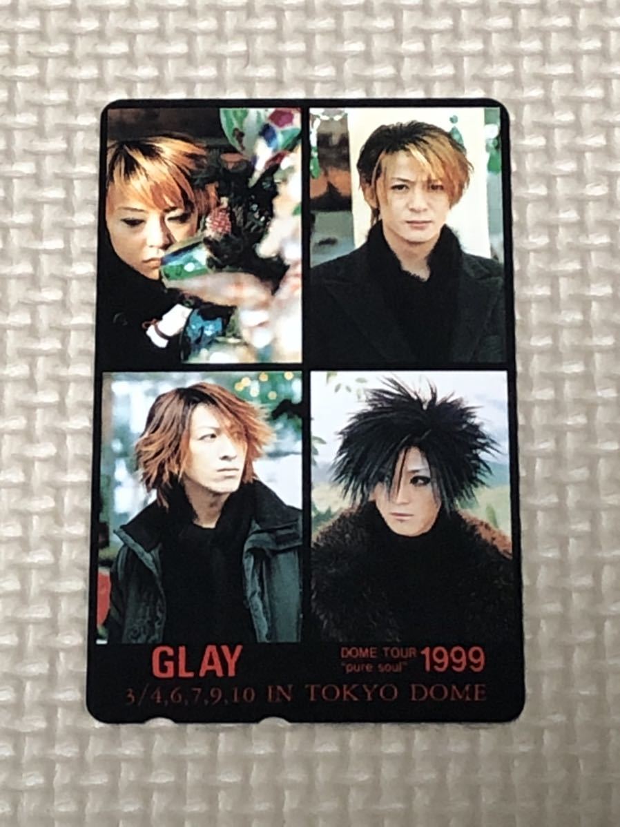 Yahoo!オークション - 【未使用】テレホンカード GLAY pure soul Yahoo!オークション - 【未使用】テレホンカード GLAY pure soul
