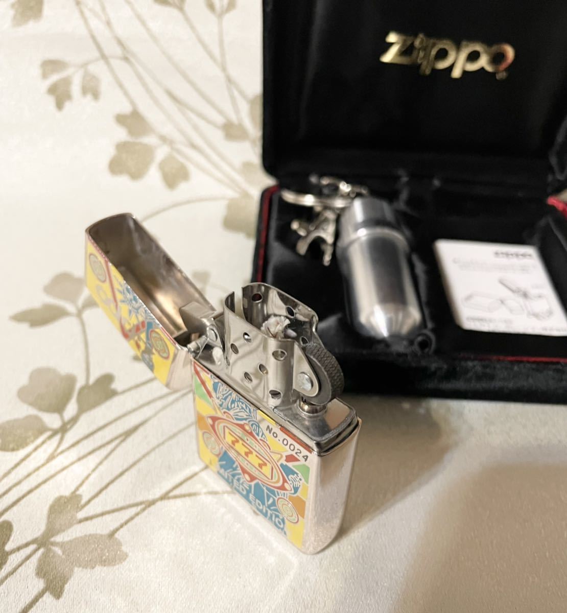 ZIPPO I 1996 自由の女神 777 限定品 携帯オイルタンク付き_画像9