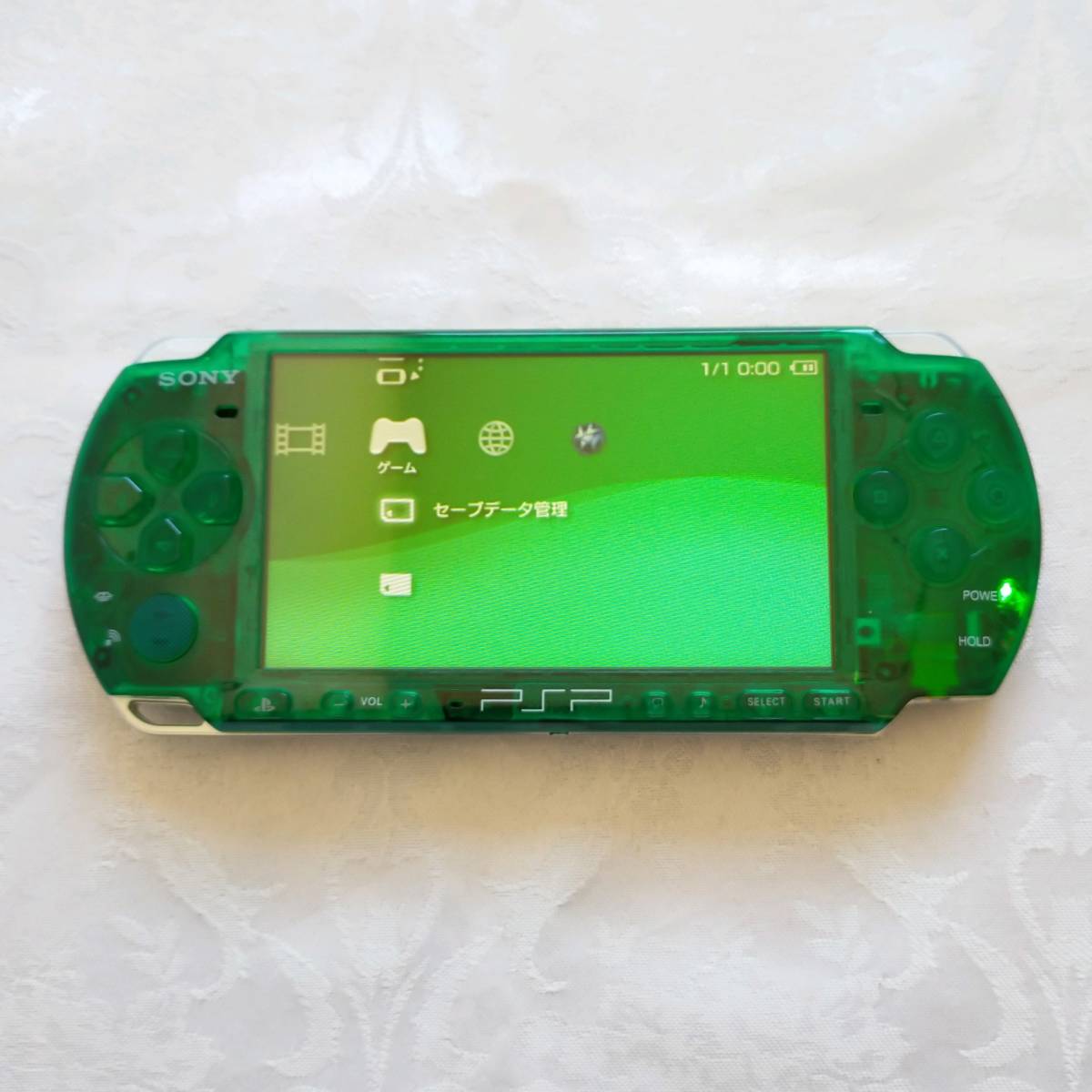 売れ筋】 PSP 3000 すぐ遊べるセット クリアパープル