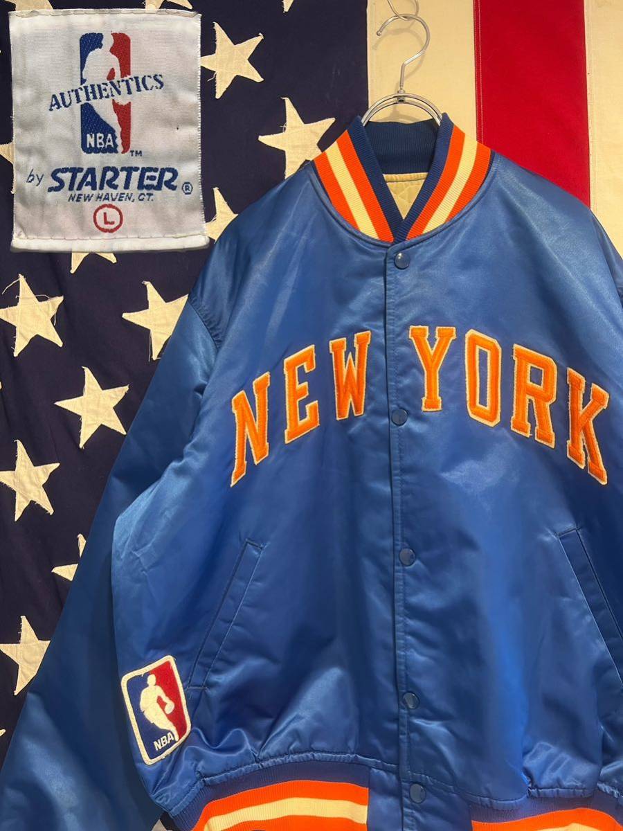 STARTER スターター 90s USA製 NEW YORK KNICS ニューヨークニックス