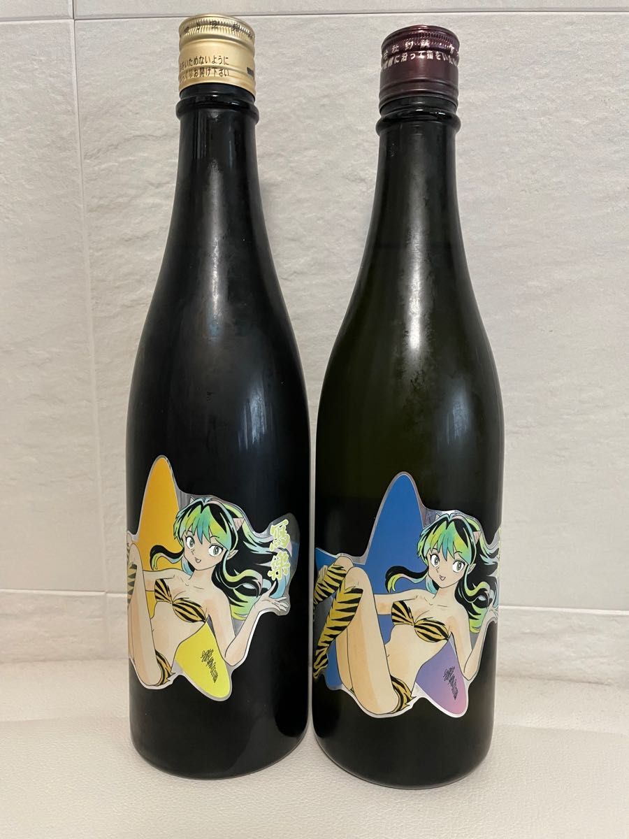 写楽 FUKUSHIMA SAKE 2本 うる星やつらボトル PROJECT