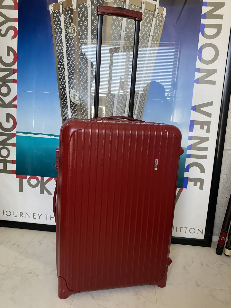 数量は多】 RIMOWA 【即決/即納】美品 リモワ 正規品 855.63 63L TSA