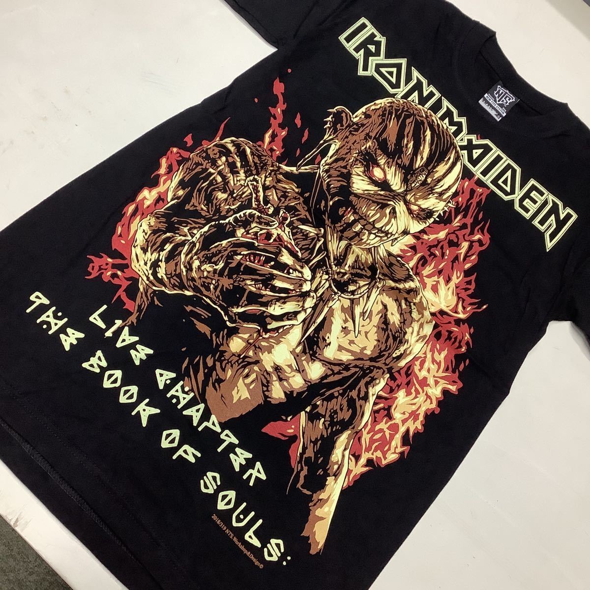 SR11S1. バンドTシャツ Sサイズ IRON MAIDEN ⑨ アイアンメイデン 半袖Tシャツの画像4