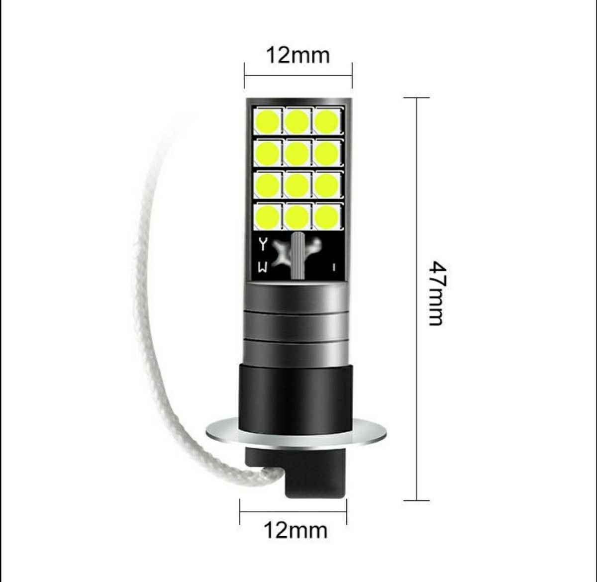 トラック用品 12V 24V 兼用 H3 LED フォグランプ レモングリーン|PayPayフリマ H3 LED フォグランプ 12V 24V 兼用 レモン グリーン トラック
