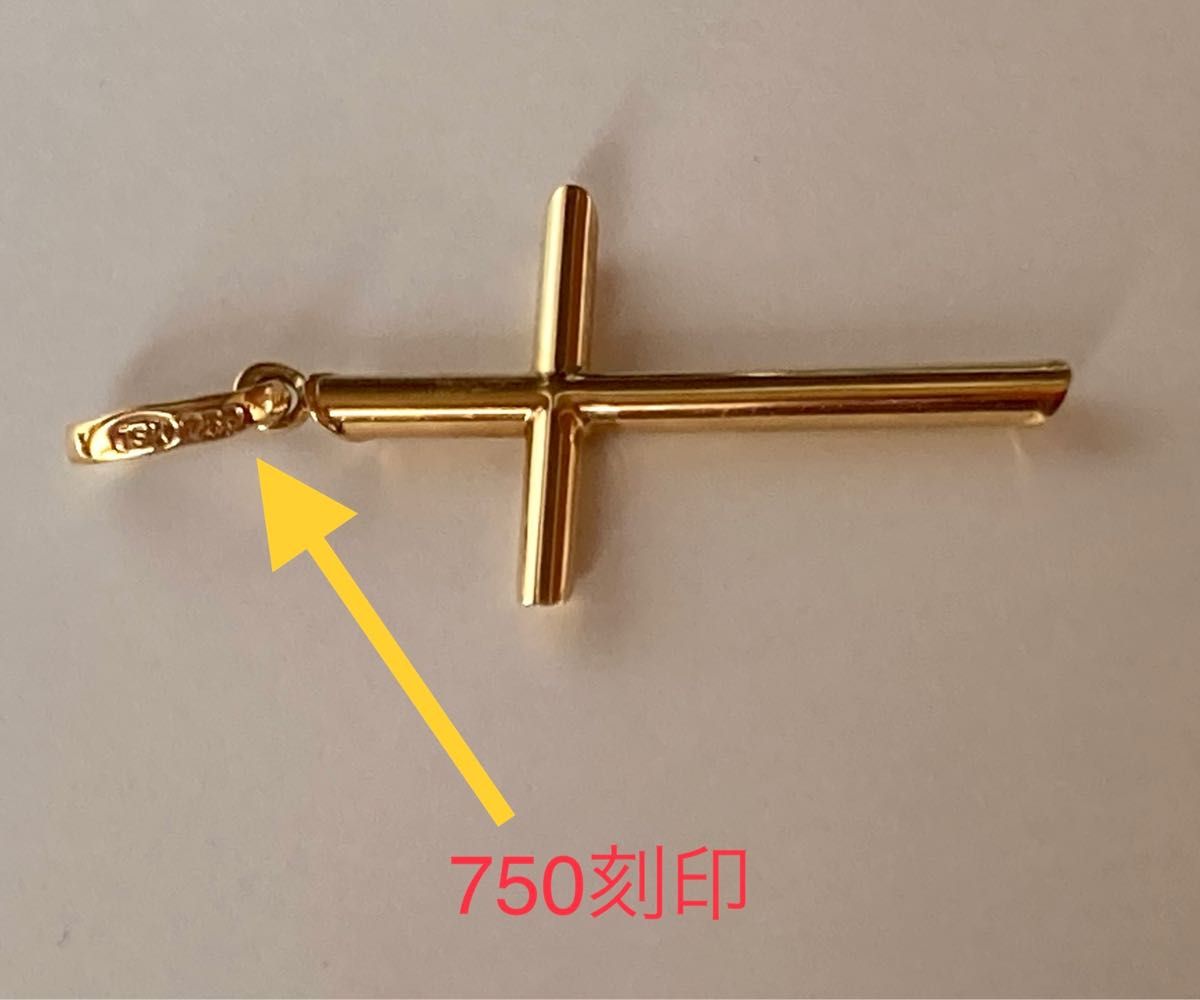 k18クロスペンダントトップのみ | noonanwaste.com