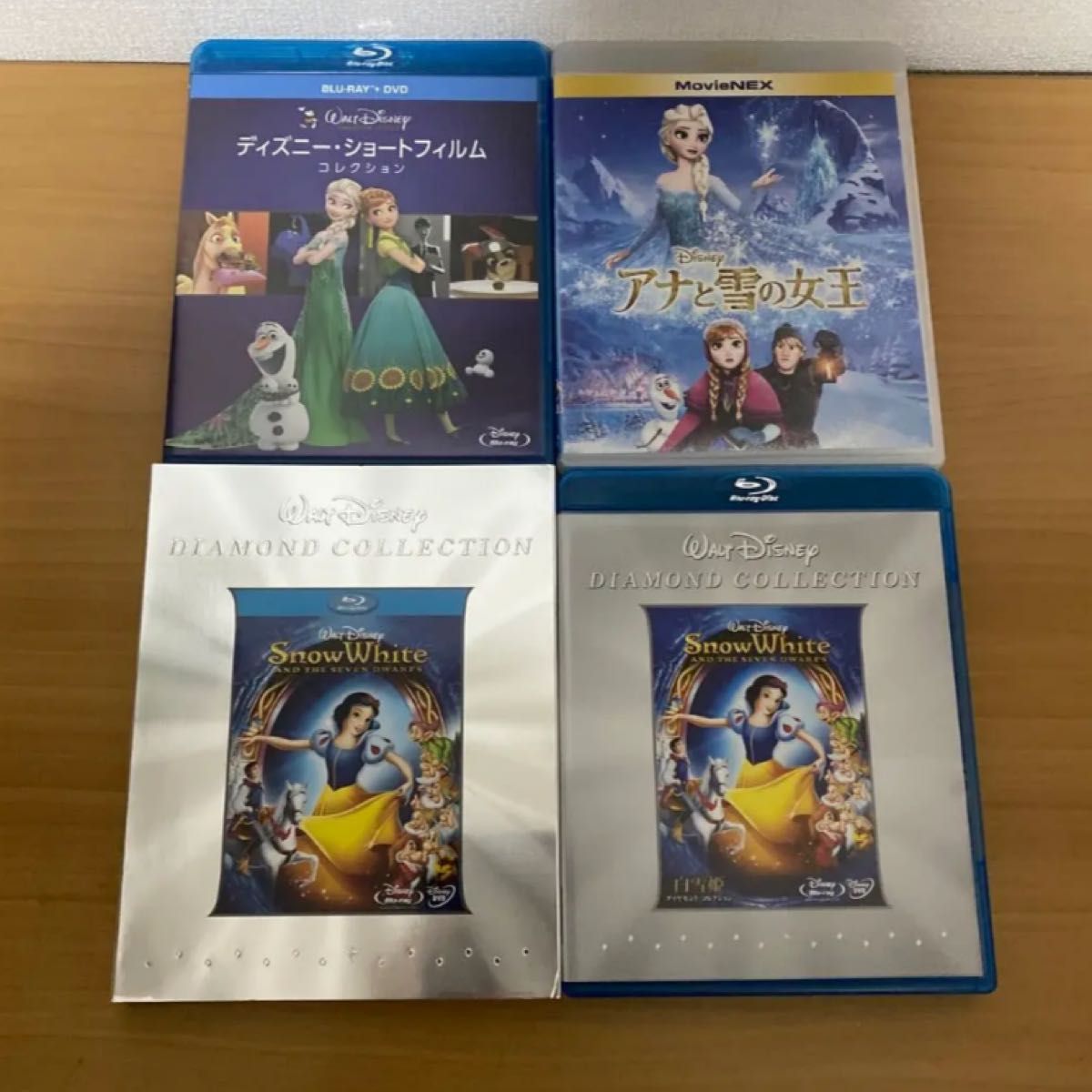 未使用 Blu-ray＋純正ケース ディズニープリンセス9作品セット-