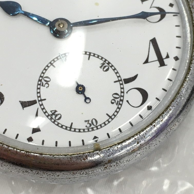 【BAAK3018】SEIKOSHA セイコー 懐中時計 手巻き 7石 SKS 87338 稼動品の画像9