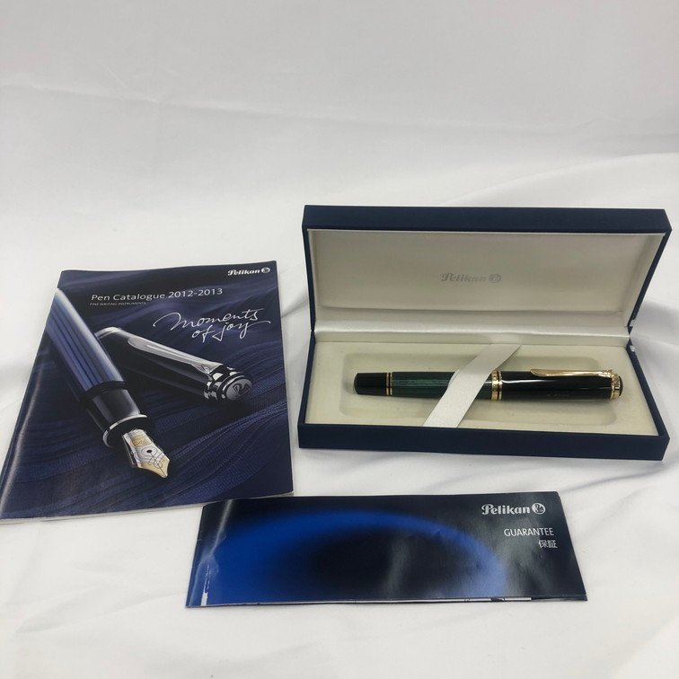 【BAAX8040】Pelikan ペリカン 万年筆 M1000 750 箱有り_画像1