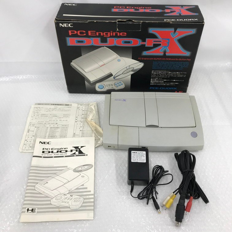 【BAAY4008】NEC PI-TG8 PCエンジン Duo・Duo-RX / TV BOY 126ゲームイン リモートコントロールハンディーゲームマシン おまとめの画像4