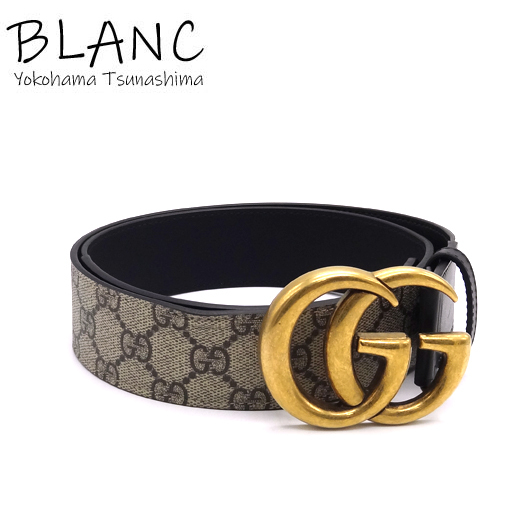 送料無料 メンズ GGスプリーム グッチ ベルト 横浜BLANC GUCCI 400593