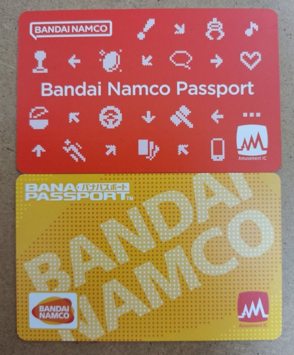 未使用 バンダイナムコアミューズメント バナパスポートカード IC対応 アイミー&イーパス&ネシカ&バナパス共通利用可 早い者勝ち
