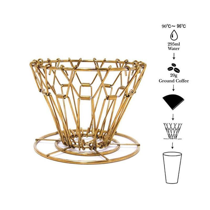 新品 折りたたみ コーヒー ドリッパー キャンプ コンパクト アウトドアの画像6