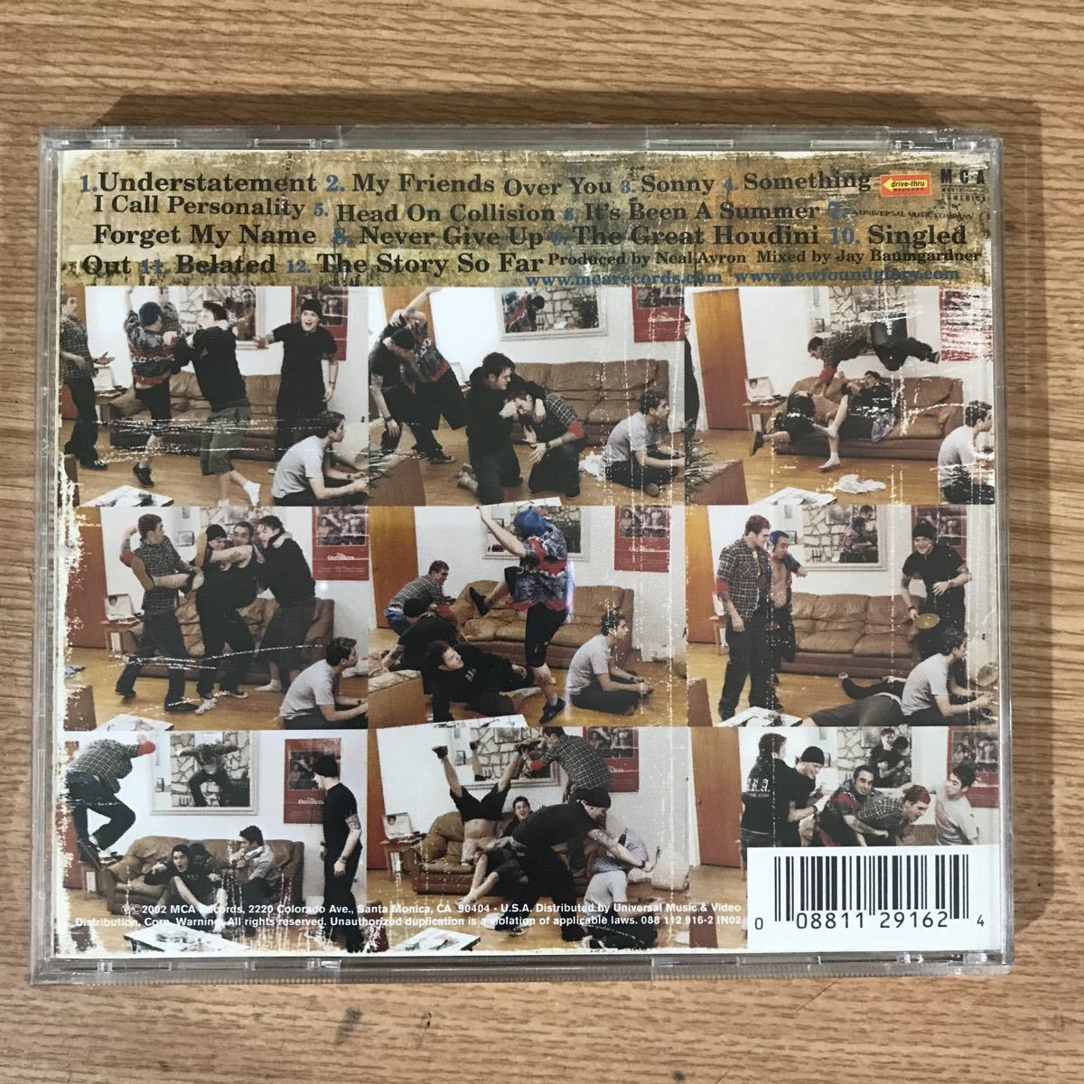 E279 中古CD100円 ニュー・ファウンド・グローリー Sticks & Stones_画像2