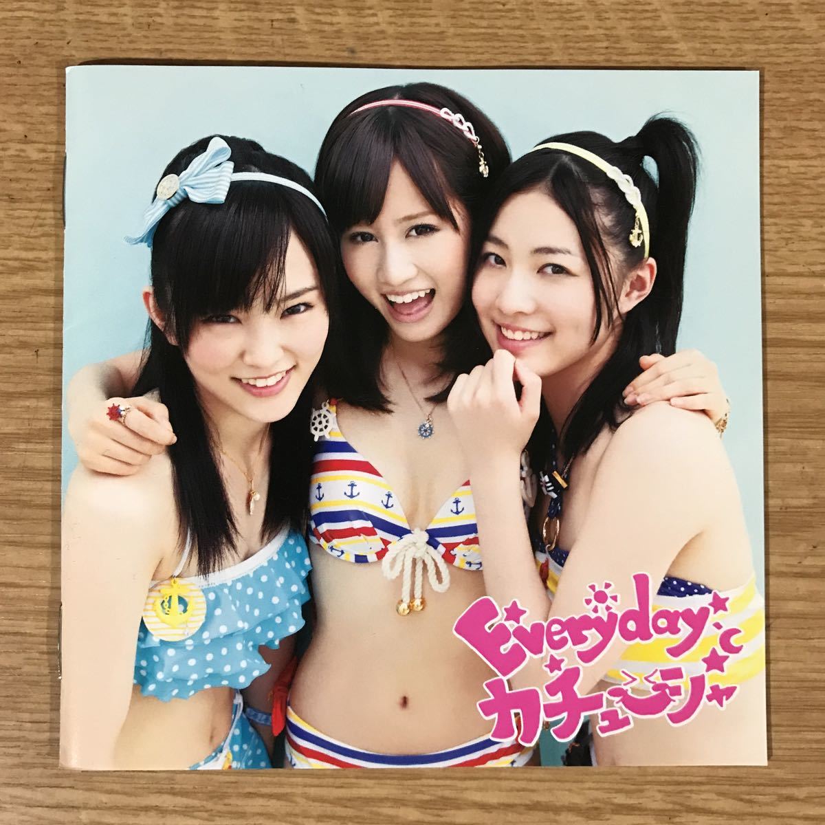 【即決】(E295)帯付 中古CD150円 AKB48 Everyday、カチューシャ (劇場盤)_画像1