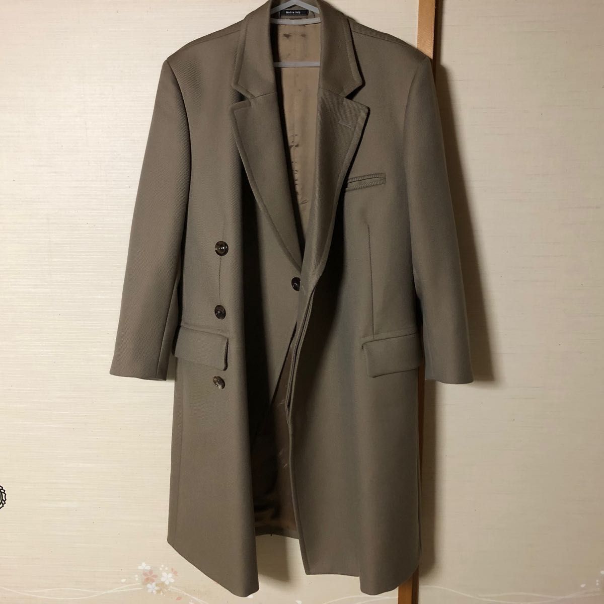 【極美品】Maison Martin Margiela ウール チェスターコート