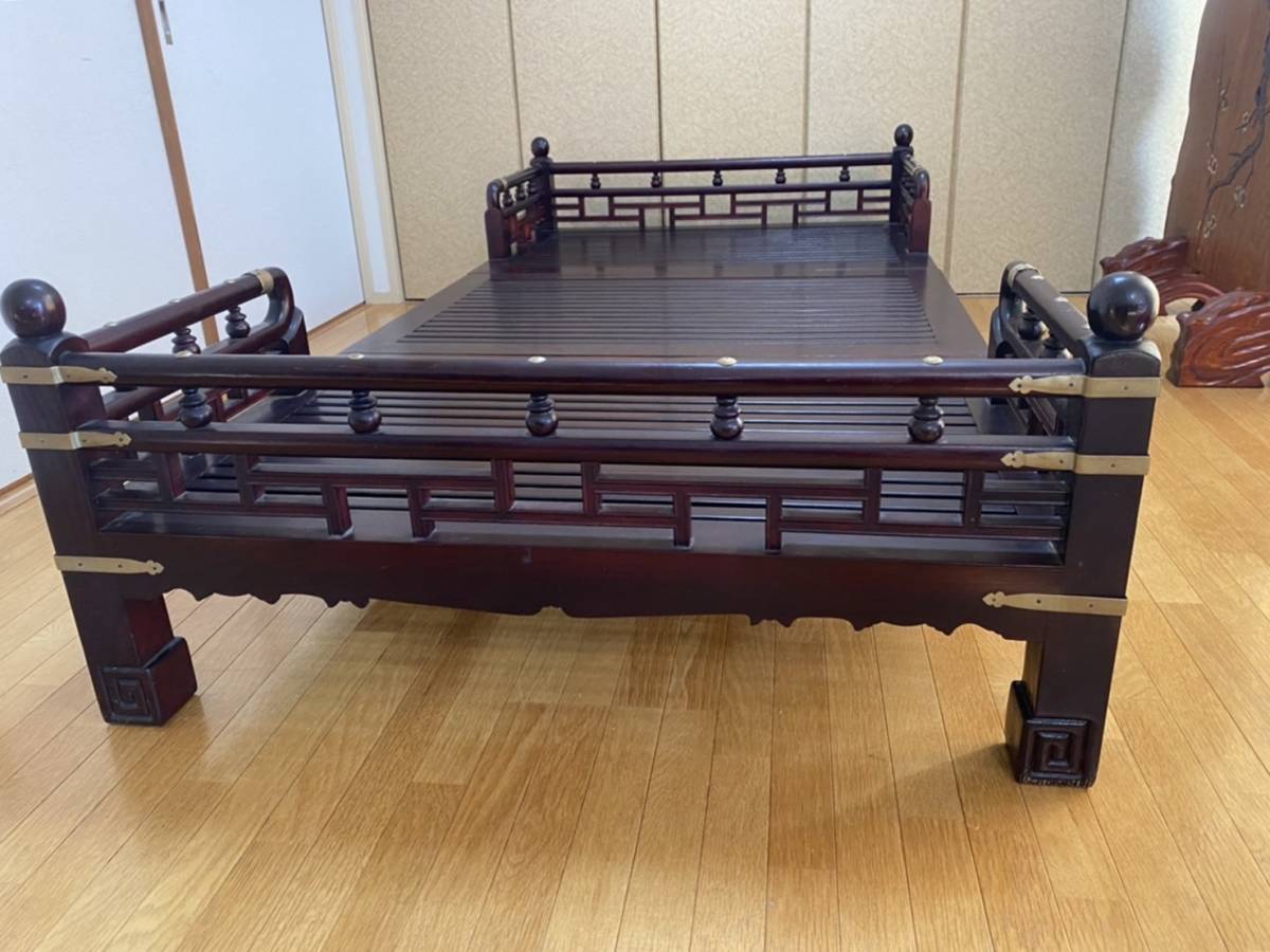 Yahoo!オークション - 希少 李朝家具 ベッド ベンチ 椅子 応接 Yahoo!オークション - 希少 李朝家具 ベッド ベンチ 椅子 応接