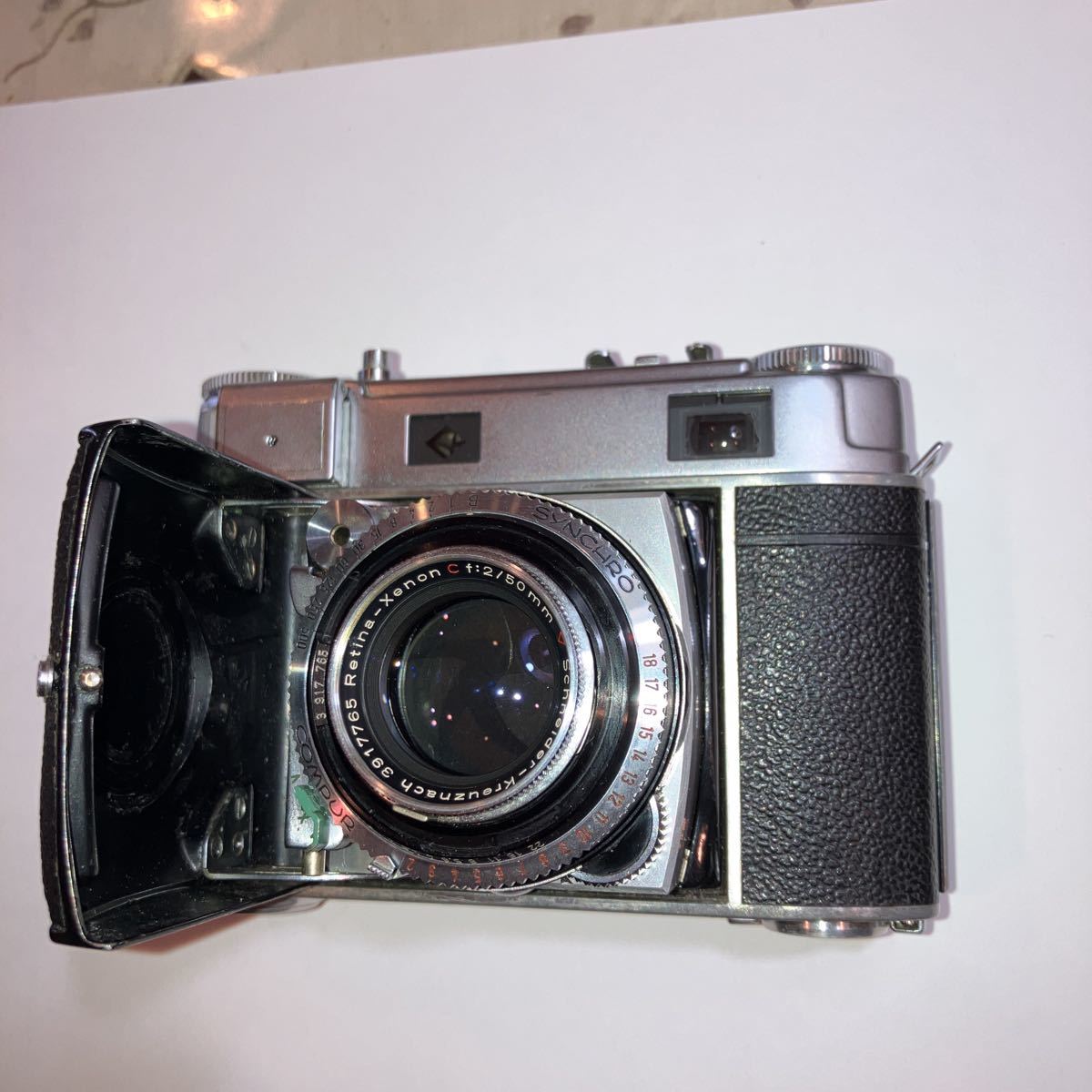 KODAK RETINAⅢC SCHNELDER-KREUZNACH RETINA-XENON C 50MM/F2付き　ドイツ製_画像2