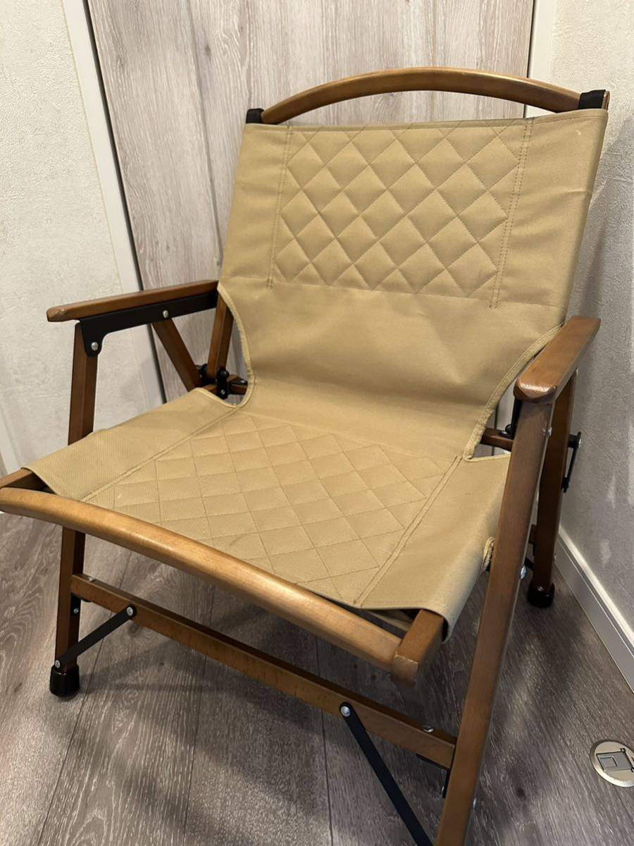 送料無料【美品】クイックキャンプ QUICKCAMP 一人掛け ウッド