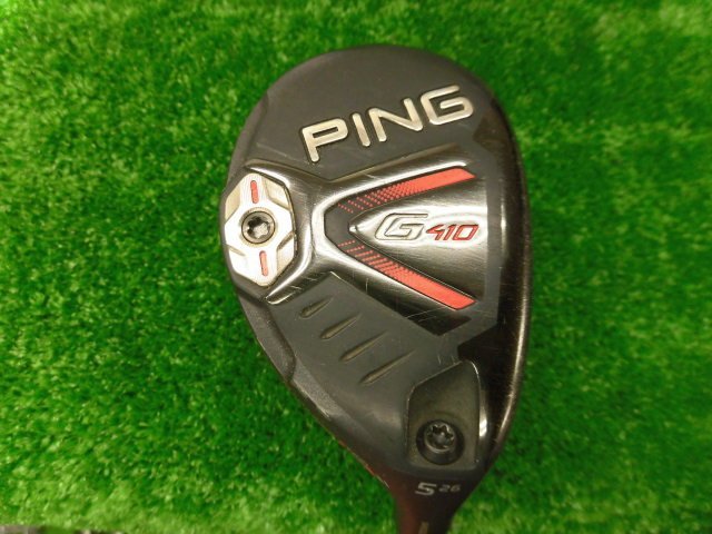 ヤフオク! - 中古品 G410 HYBRID #5 26度 メーカー純正カーボ...