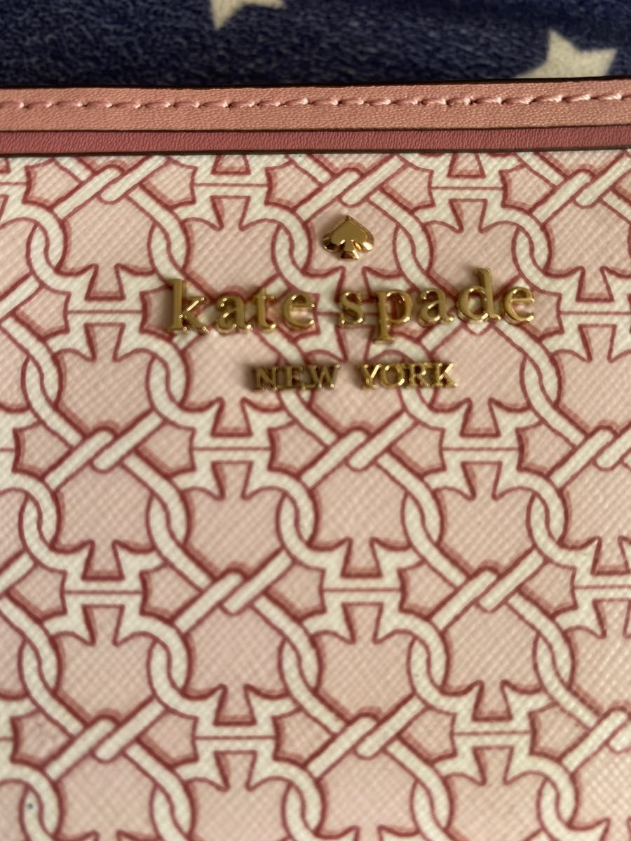 【新品未使用】kate spade ケイトスペード 財布 二つ折り ピンク