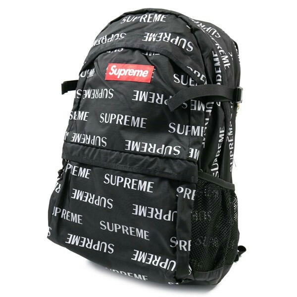 新品 タグ 立上 シュプリーム Supreme 3M リフレクター バックパック black boxlogo 加工 メンズ ブラック repeat リュック box logo タグ_画像6