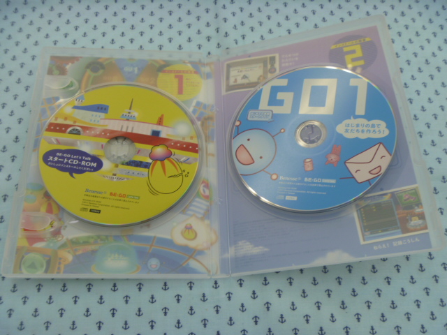 ●CD-ROM　ベネッセBE-GO　GO1~3　3巻セット_画像2