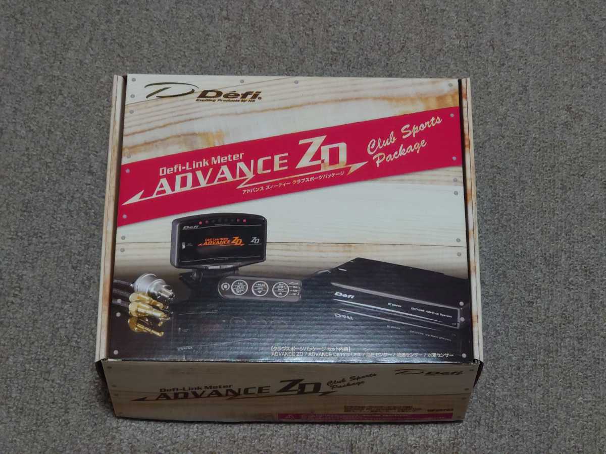 Defi ADVANCE ZD CLUB SPORTS PACKAGE 箱 取扱説明書付き クラブ 