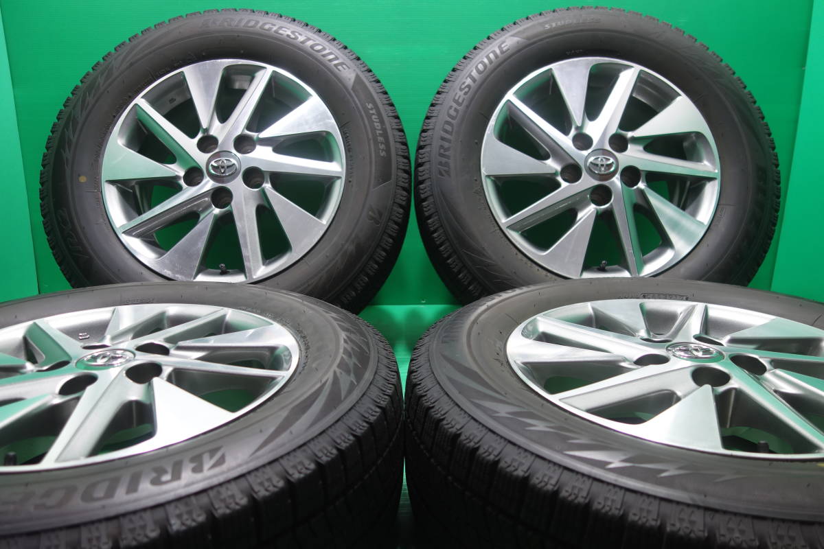 K696-19 送料無料 215 65R16 スタッドレス 4本セット VRX2 8分山 溝